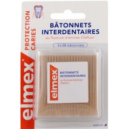 ELMEX BATONNETS INTERDENTAIRES 38X3