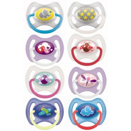 MAM SUCETTE ANATOMIQUE SILICONE 2AGE LOT DE 2