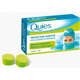 QUIES PROTECTION AUDITIVE MAXI SILICONE 3 PAIRES