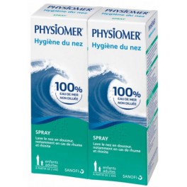 PHYSIOMER HYGIENE DU NEZ 135MLX2 PHYSIOMER HYGIENE DU NEZ 135MLX2