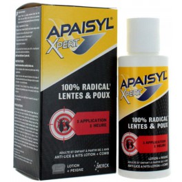 APAISYL XPERT POUX & LENTES 100ML + PEIGNE