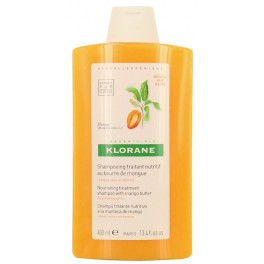 KLORANE SHAMPOOING TRAITANT NUTRITIF BEURRE DE MANGUE 400ML