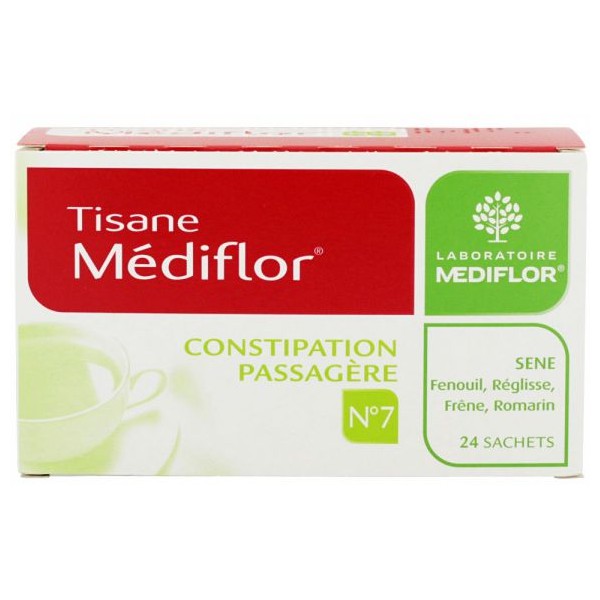 Mediflor Infusion n°7 Constipation Passagère 24 sachets