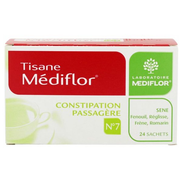 Mediflor n°7 tisane en sachets doses pour la constipation passagère