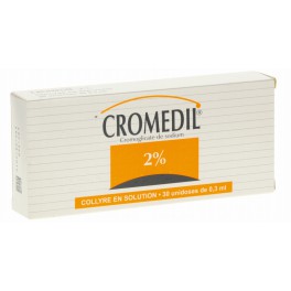 CROMEDIL 2% COLLYRE 30 UNIDOSES CROMEDIL 2% COLLYRE 30 UNIDOSES