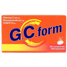 GCFORM COMPRIMES EFFERVESCENTS 2X15ML