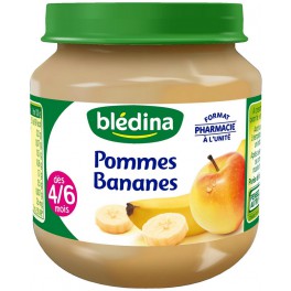 BLEDILAIT PETIT POT POMMES BANANES 130G