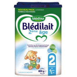 BLEDILAIT 2EME AGE LAIT POUDRE 800G