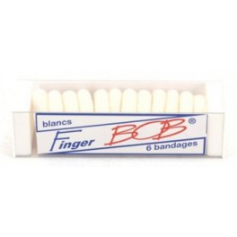 FINGER BOB BANDAGE BLANC X6 FINGER BOB BANDAGE BLANC X6